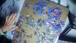 Puzzle along 1000 piece Ravensberger 