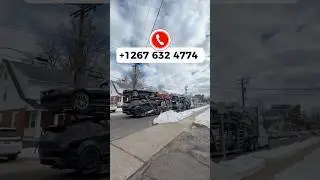 Авто из США. Очередная партия авто в Европу отправилась к своим владельцам.