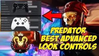 BEST ADVANCED LOOK CONTROLS IN SEASON 4 ( TOP APEX PREDATOR ) - Apex Legends