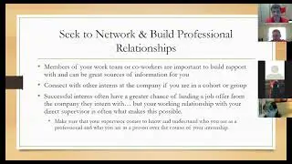 Maximizing Your Internship Experience