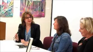 Author Rene Steinke at Friendswood Public Library