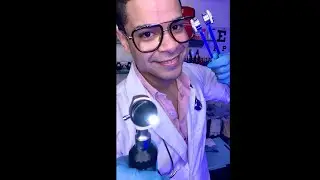 ASMR Fast & Aggressive Ear Exam & Cleaning #shorts Doctor Roleplay