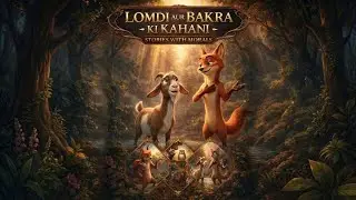 🦊 Lomri Aur Bakre Ki Kahaani | Fox & Goat Story | STORIES WITH Morals | 1 Minute Short Story #fable