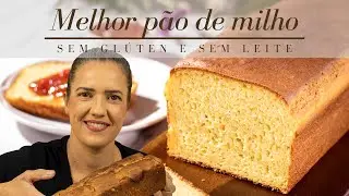 MELHOR PÃO DE MILHO COM GOIABADA SEM GLÚTEN SEM LEITE E SEM FARINHA DE ARROZ - GLUTEN FREE