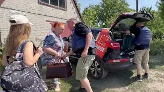 Эвакуация Нины и Анастасии из Покровского района