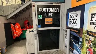 Phoenix platform lift at Halfords Basildon