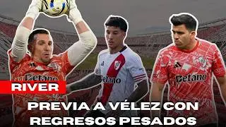 RIVER: Previa a V&eacute;lez con regresos pesados - Vuelven jugadores para ir a Liniers