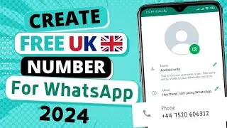 How To Get UK Number For WhatsApp [2025] | UK number for WhatsApp verification
