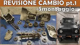 SEZIONIAMO un CAMBIO: Ingranaggi, sincro, alberi,... - Revisione Cambio SUZUKI SJ SAMURAI pt.1