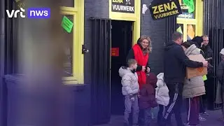 Nederlanders steken de grens over om in Baarle-Hertog toch nog vuurwerk te kopen