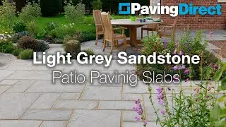 Kandla Light Grey Indian Sandstone Patio Paving Slabs