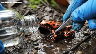 Unbillable Finding 50 Most Colorful frog in the Mud  You never know | Wild Bug Hunter