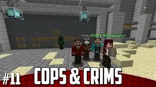 Minecraft - Cops Crims - Ep.11 with Eneija, Mktheworst & Putzee