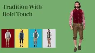 Men&rsquo;s Bavarian Tracht Vest 🇩🇪 | Traditional Alpine Style by Traditional Trachten