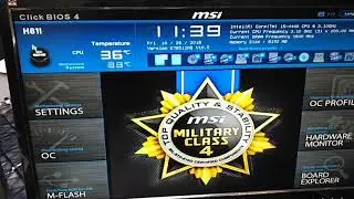 how to enter MSI motherboard BIOS change boot order