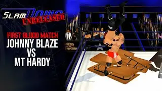 WR3D SlamDown Unreleased: Johnny Blaze vs MT Hardy- First Blood Match