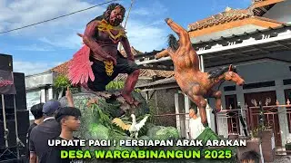 Update Pagi ❗️  Persiapan Arak arakan WARGABINANGUN 2025 Sedekah Bumi Desa Wargabinangun Cirebon