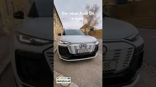 Der neue Audi Q6 e-tron #autos #automobile #cars #electric #suv #elektroauto #audi #audiq6etron