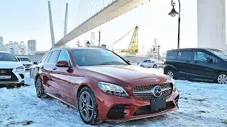 Цены рухнули! Обзор MERCEDES C CLASS AVANTGARDE AMG  с аукциона Японии. Теперь доступно любому!