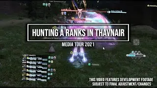 FFXIV: Hunting A Ranks In Thavnair - Media Tour 2021