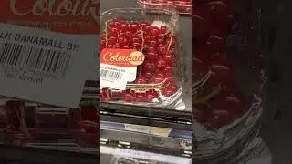 Red currant exotic Fruit That perfect balance of tart and sweet! 🍓 #red #redcurrant #realfruit #kids