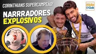 ABSURDO! - Narradores DESABAFAM e ARGENTINO enlouquece - Corinthians Supercampeão do Brasil