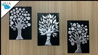 Aluminium Foil Wall Art | Aluminium Foil Craft | Aluminium Foil Painting | Craft | Creative