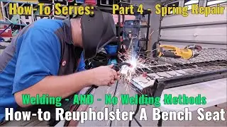 How-to Reupholster ANY Bench Seat Car/Truck Part 4