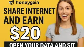 How to Earn Money Online with Honeygain App | $20 Free #Honeygain#EarnMoneyOnline#PassiveIncome