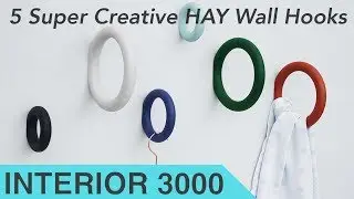 5 Super Creative Wall Hook Designs for HAY - Nordic Design