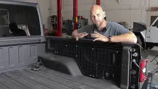 Установка прикроватной панели MOLLE JT Gladiator