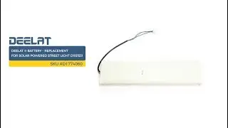 DEELAT &reg; Battery - Replacement for Solar Powered Street Light D1151531