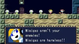 CaveStory (PSP Homebrew) - CURLY BRACE ENCOUNTER