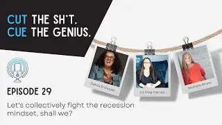 Let's collectively fight the recession mindset, shall we?