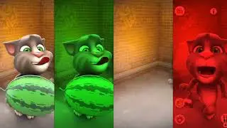 Fun With Talking Tom Cat | Talking Tom Cat Color Effect Funny Video | My Talking Tom  Video
