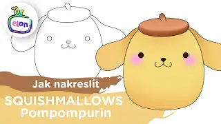 How to Draw SQUISHMALLOWS Pompompurin Step by Step | Drawing for Kids