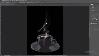 Make Realistic Tea Cup smoke in Photoshop #shorts #photoediting #photoshop