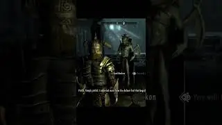 (Skyrim)Что будет если отдать Харкону лук Ауриэля!