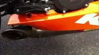 RC8R Akrapovic EVO 4 Exhaust with baffle