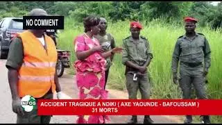 NO COMMENT Accident Tragique à ndiki (Axe Yaoundé - Bafoussam)