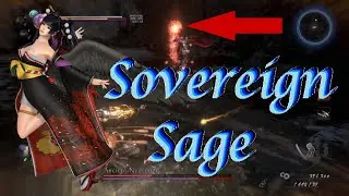 Nioh 2: The Alluring Ancient | Nyotengu Boss Battle | She Does A Cute Volleyball Fireball Spike Lol