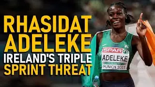 NCAA 400m Champion Rhasidat Adeleke: The Incredible Story of Texas and Irelands Sprint Triple Threat