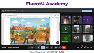 live spoken class FluentU Academy