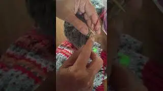 Knitting Two Color Fair Isle - Part 1 (continental)