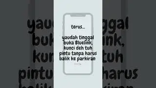 kunci pintu melalui Bluelink #bluelink #hyundai