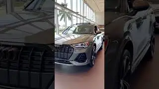 The 2024 Audi Q3 is a subcompact SUV, offering outstanding performance and a versatile character.