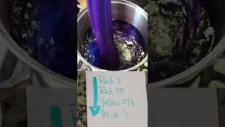What is Color Breaking? (Dyeing Yarn with Food Coloring; Breaking Wilton's Violet)