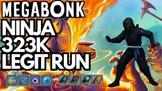 Megabonk | Ninja 323K Legit Run (Katana - Black Hole - Aura - Dexecutioner)