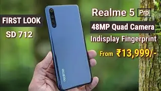 Realme 5 Pro - first look, Specifications, Price, Camera | Realme 5 Pro