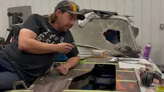 How to project car: building hood scoops for the mid engine falcon